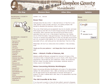 Tablet Screenshot of hampdencountyhistory.com